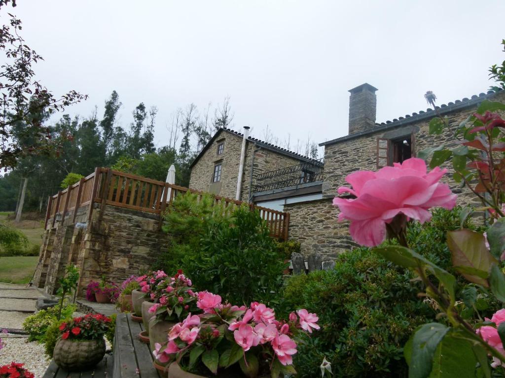 Casa Pineiro Guest House Monfero Exterior foto